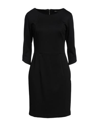 Siste's Woman Mini Dress Black Size 6 Viscose, Nylon, Elastane