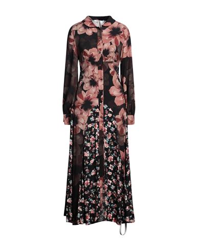 Mar De Margaritas Woman Maxi Dress Black Size M Viscose In Black