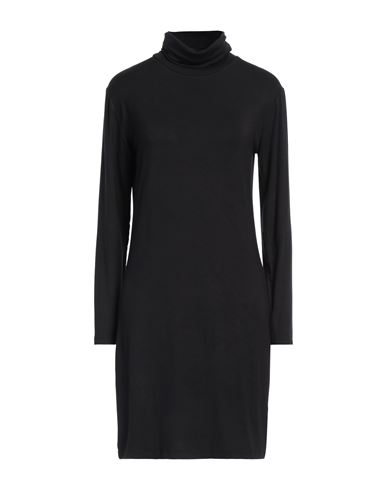 Fred Mello Woman Mini Dress Black Size L Viscose, Elastane