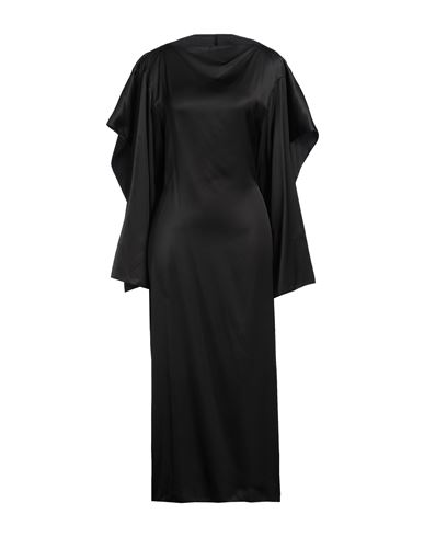 Mm6 Maison Margiela Woman Maxi Dress Black Size 4 Viscose