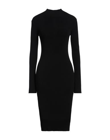 Anna Molinari Blumarine Woman Midi Dress Black Size M Viscose, Polyester