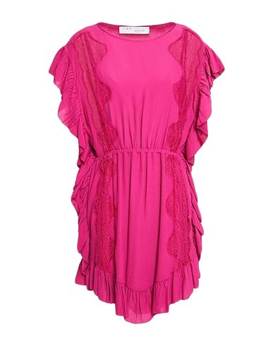 Iro Woman Mini Dress Fuchsia Size 12 Viscose In Pink