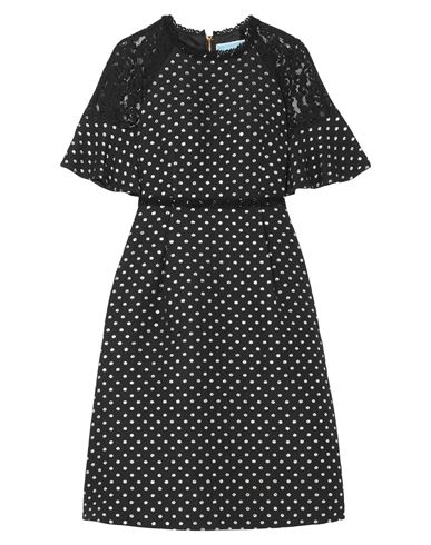 Draper James Woman Midi Dress Black Size 6 Polyester, Lurex