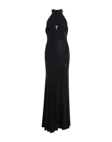 Aniye By Woman Maxi Dress Black Size 4 Polyester, Elastane In Black