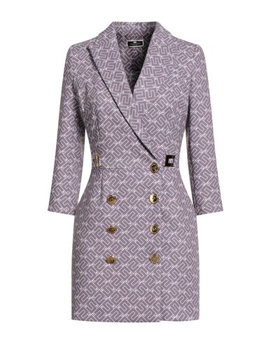 Elisabetta Franchi Woman Mini Dress Mauve Size 4 Polyester, Elastane In Purple