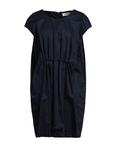 Meimeij Woman Mini Dress Midnight Blue Size 4 Cotton