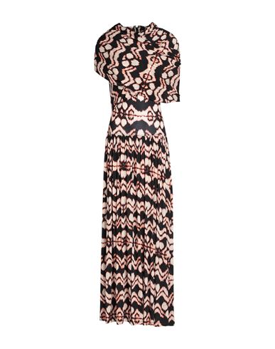 Maxi-Kleid Damen Schwarz M Damen