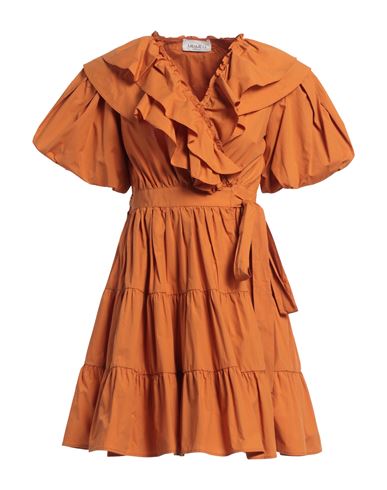 Minivestido Mujer Naranja 36 Mujer
