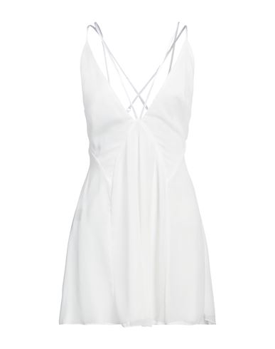 Feleppa Woman Mini Dress White Size 8 Polyester
