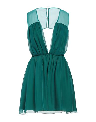 Feleppa Woman Mini Dress Deep Jade Size 10 Polyester In Green