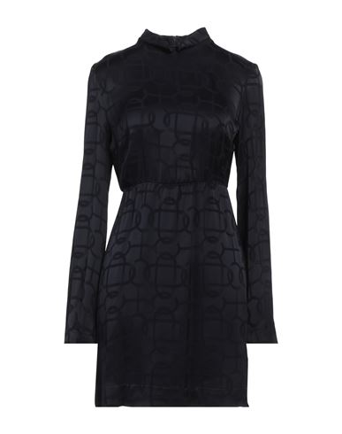 Skills & Genes Woman Mini Dress Midnight Blue Size 6 Viscose In Blue