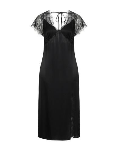 Vestido midi Mujer Negro 34 Mujer