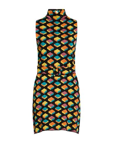 Minivestido Mujer Negro 36 Mujer
