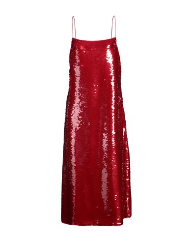 Midi-Kleid Damen Rot 36,38 Damen