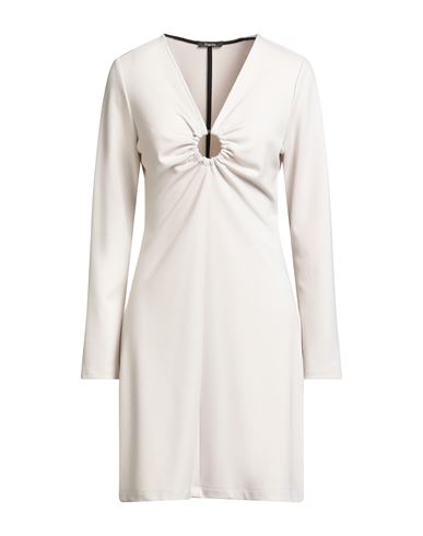 Hanita Woman Mini Dress Beige Size S Viscose, Nylon, Elastane In Neutral