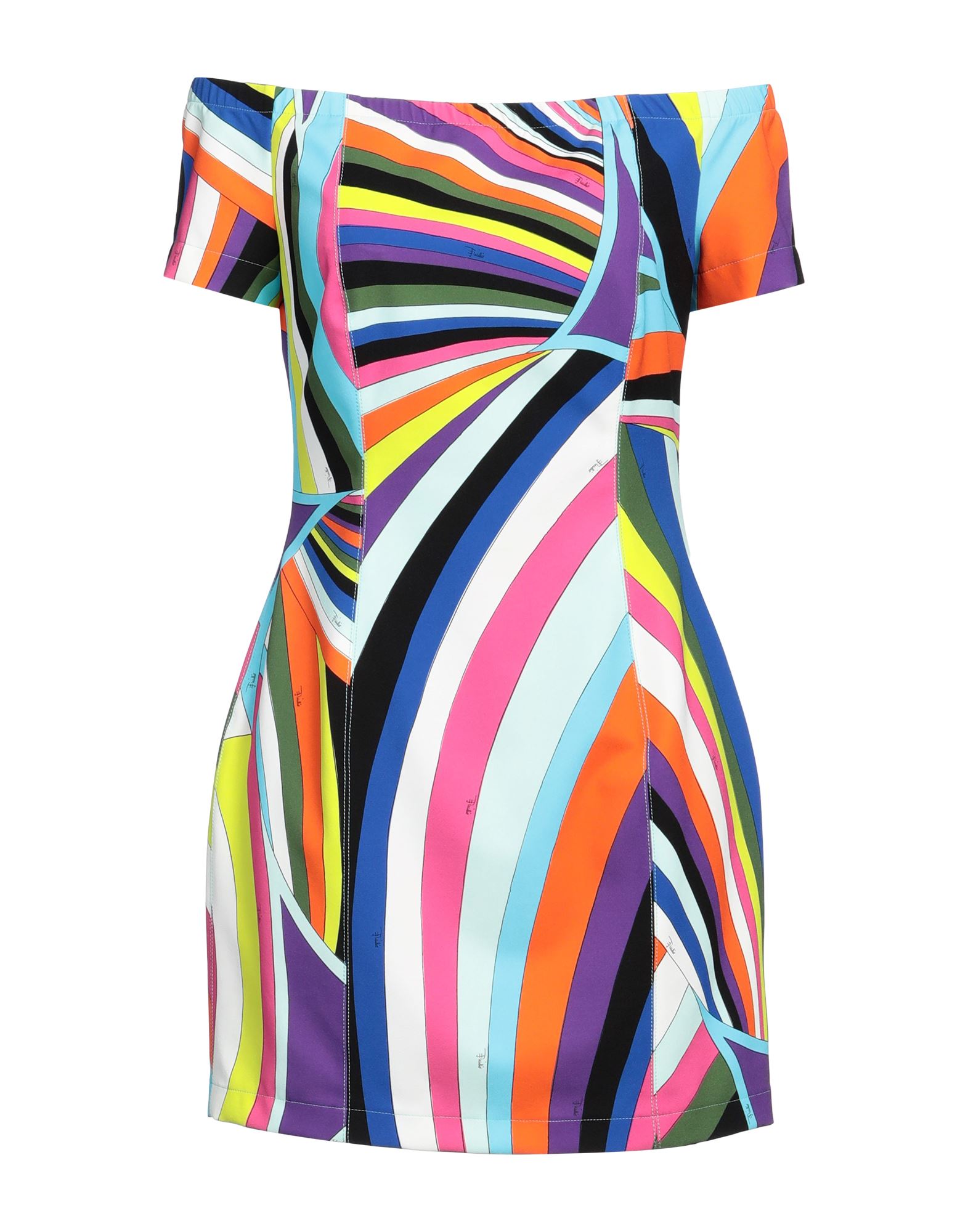 《セール開催中》PUCCI レディース ミニ丈ドレス スカイブルー 46 ナイロン 89% / ポリウレタン 11%