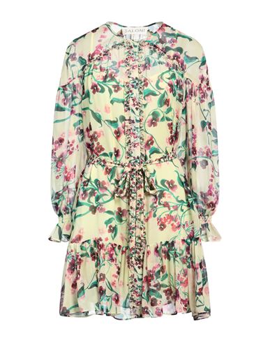 Mini-Kleid Damen Pastellgelb 34 Damen