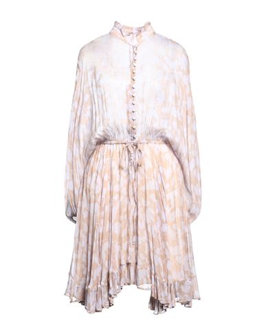 Skills & Genes Woman Midi Dress Lilac Size 6 Viscose In Purple