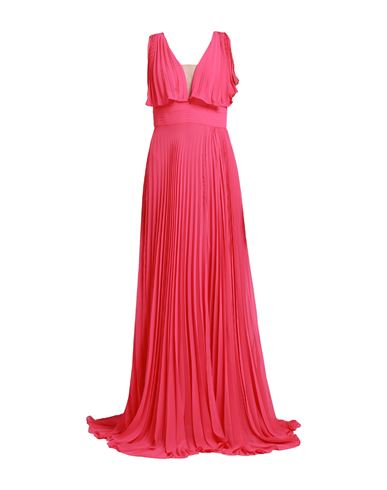 Gai Mattiolo Woman Maxi Dress Fuchsia Size 6 Polyester, Elastane In Pink