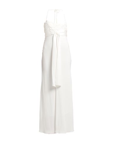 Vanessa Cocchiaro Woman Maxi Dress White Size 6 Acetate, Viscose