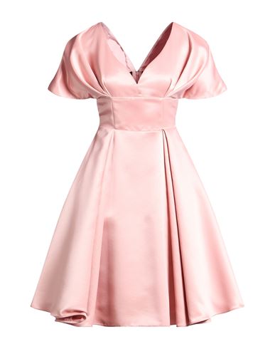Pinko Woman Midi Dress Blush Size 8 Polyester In Pink