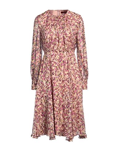Midi-Kleid Damen Fuchsia 40 Damen