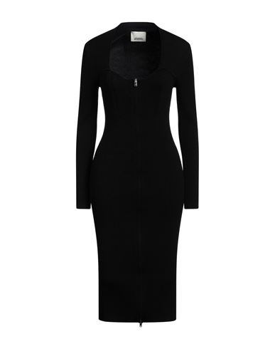 Midi-Kleid Damen Schwarz 34,38,42 Damen