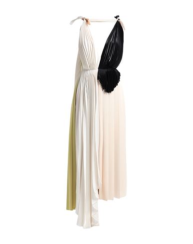 Victoria Beckham Woman Maxi dress Beige Polyester Cover