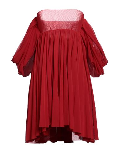 Philosophy Di Lorenzo Serafini Woman Mini Dress Red Size 4 Polyamide In Red