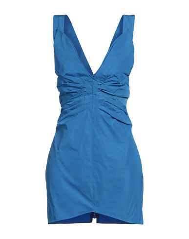 Dsquared2 Woman Mini Dress Azure Size 2 Polyester