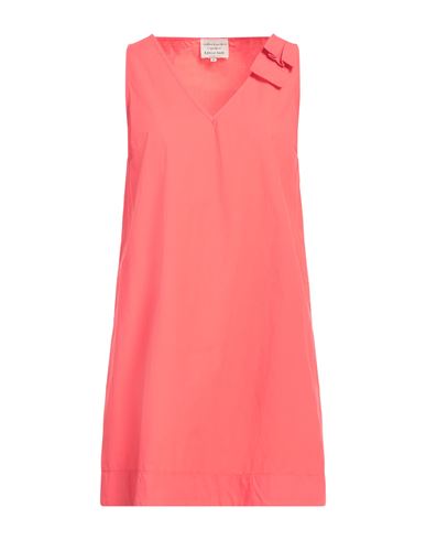 Alessia Santi Woman Mini Dress Red Size 6 Cotton In Pink