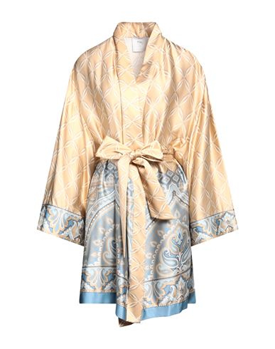 Eleventy Woman Overcoat & Trench Coat Sand Size 8 Viscose, Elastane In Beige