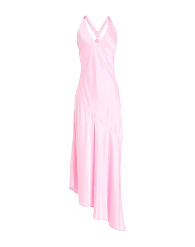 Vicolo Woman Maxi Dress Pink Size S Polyester, Elastane In Pink