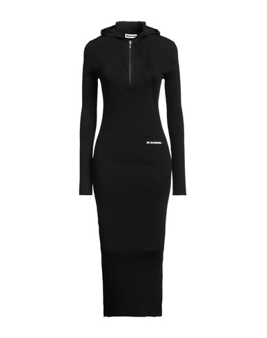 Vestido midi Mujer Negro 34 Mujer