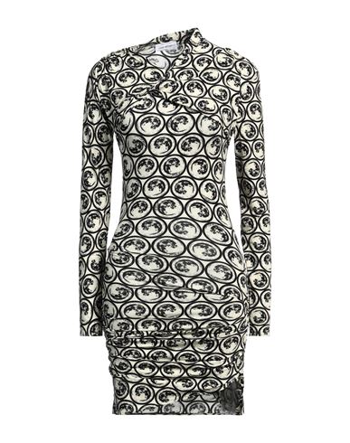 Off-white Moon Sec Skin Twist Mini Dress In White