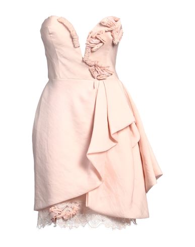 Ermanno Scervino Woman Mini dress Pink Silk, Polyamide, Viscose, Polyester Cover