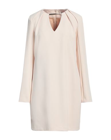 Meimeij Woman Mini Dress Ivory Size 8 Polyester, Elastane, Acetate In White