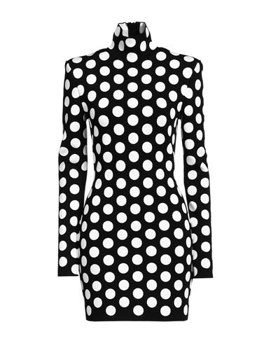 Minivestido Mujer Negro 38 Mujer
