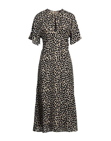 Midi-Kleid Damen Sand S Damen