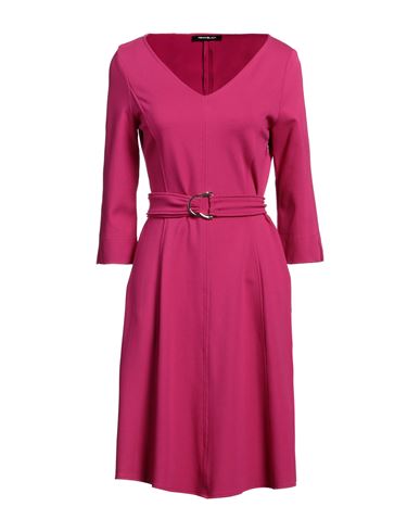 Shop Pennyblack Woman Mini Dress Fuchsia Size 8 Viscose, Polyamide, Elastane In Pink