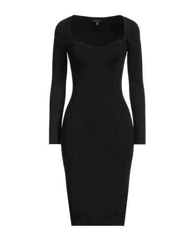 Midi-Kleid Damen Schwarz L,M,S Damen