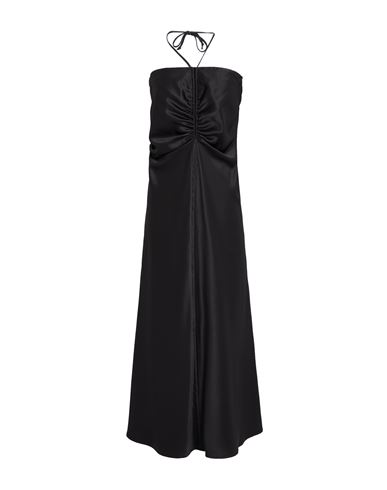 Actualee Woman Maxi Dress Black Size 10 Polyester In Black