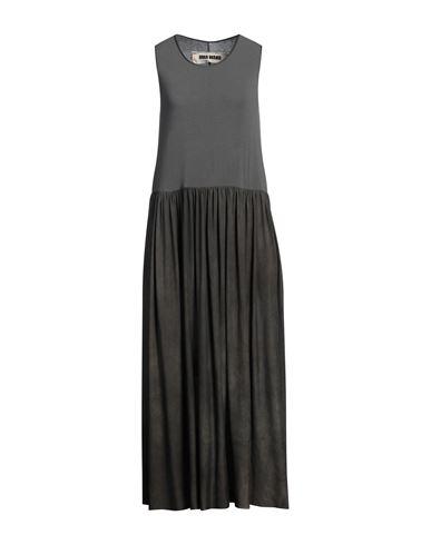 Woman Midi dress Black Size 4 Polyester