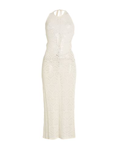 Vestido largo Mujer Hueso M,S Mujer