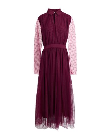 Maxi-Kleid Damen Bordeaux L,XS Damen