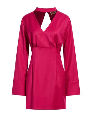 Minivestido Mujer Magenta 38 Mujer