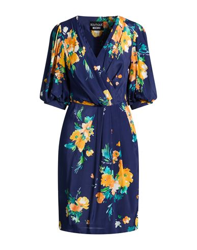 Midi-Kleid Damen Marineblau 36 Damen