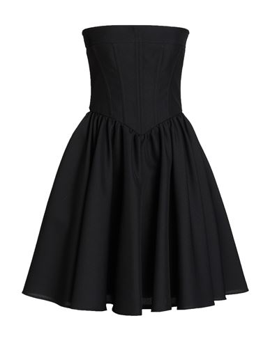 Minivestido Mujer Negro 38 Mujer