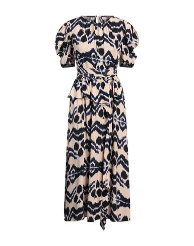 Vestido midi Mujer Rosa palo 36 Mujer