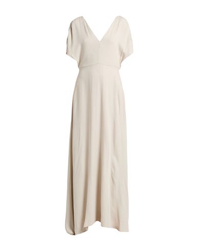 Fabiana Filippi Woman Maxi Dress Light Grey Size 6 Viscose In Grey